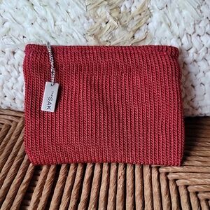 The Sak, Elliott Lucca, small wallet/ID/coin purse, red